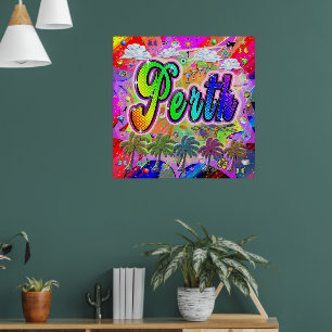 Perth Vista Express Poster