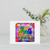 Perth Vista Express Postkarte (Stehend vorne)