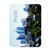 Perth, Westaustralien, Skyline Magnet (Vertikal)