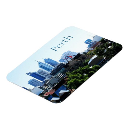 Perth, Westaustralien, Skyline Magnet (Linke Seite)