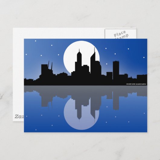 Perth Western Australia City Postcard Postkarte (Vorne/Hinten)