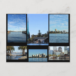 Perth Western Australia Postcard Postkarte