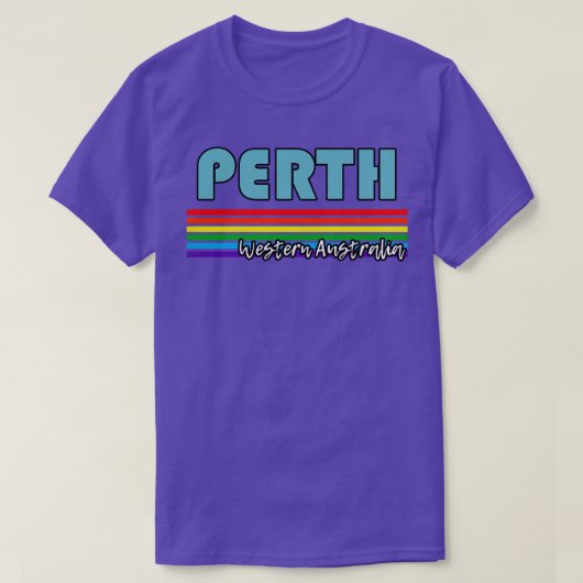 Perth Western Australia Pride Perth LGBT Geschenk  T-Shirt (Design vorne)