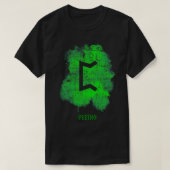 Pertho Rune Green T-Shirt (Design vorne)