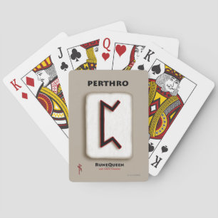 Perthro Rune Spielkarten