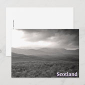 Perthshire-Hügel, Schottland-Karte (Vorne/Hinten)
