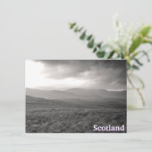 Perthshire-Hügel, Schottland-Karte (Stehend Vorderseite)