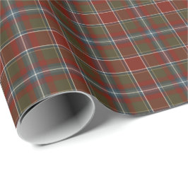 Perthshire Scotland Weathered Tartan Geschenkpapier