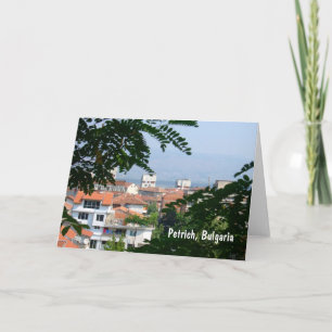 Pertich, Bulgarien-Karte Karte