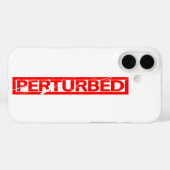 Perturated-Briefmarke Case-Mate iPhone Hülle (Rückseite (Horizontal))