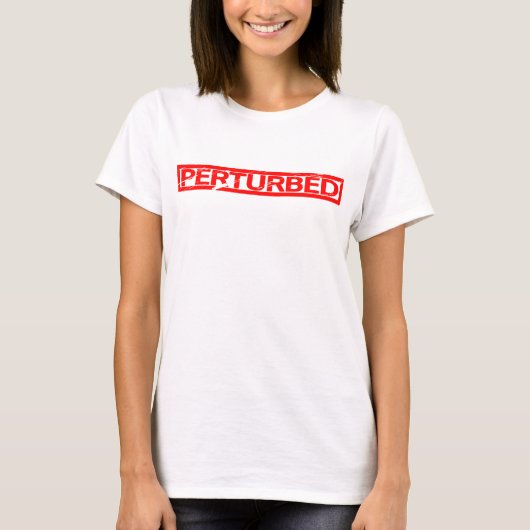 Perturated-Briefmarke T-Shirt (Vorderseite)