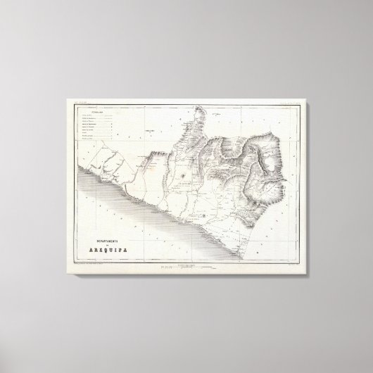 Peru 25 leinwanddruck (Vorderseite)