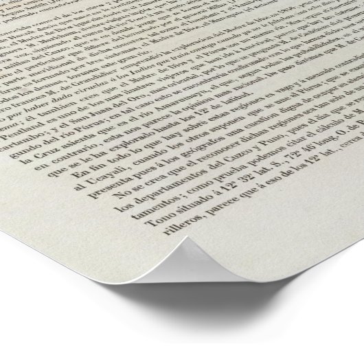 Peru 28 poster (Ecke)