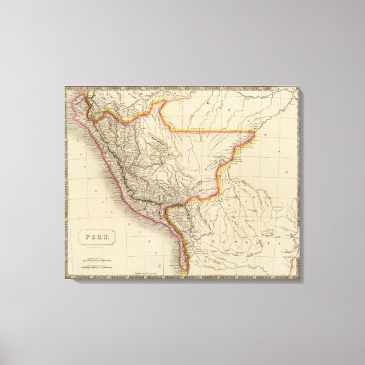 Peru 3 leinwanddruck (Vorderseite)