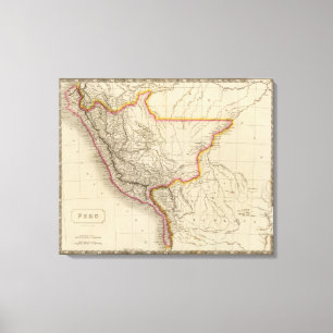 Peru 3 leinwanddruck