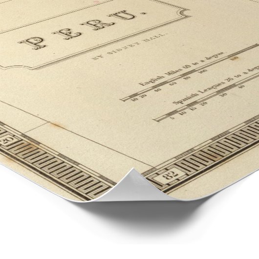 Peru 4 poster (Ecke)