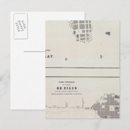 Peru 5 postkarte (Vorne/Hinten)