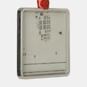 Peru 5 silbernes ornament (Rechts)