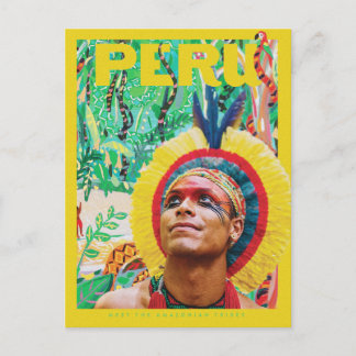 Peru Amazon Rainforest Postkarte