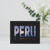 peru ancash Huascarán Postkarte (Stehend Vorderseite)