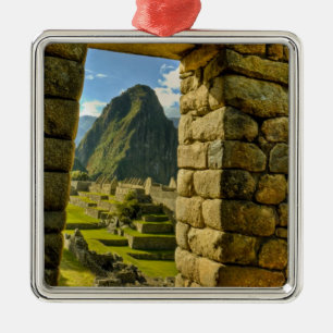 Peru, Anden, Anden Berge, Machu Picchu, Ornament Aus Metall