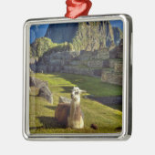 Peru, Anden, Anden, Machu Picchu Ornament Aus Metall (Links)