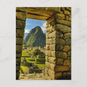 Peru, Andes, Andes Mountains, Machu Picchu, Postkarte