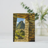 Peru, Andes, Andes Mountains, Machu Picchu, Postkarte (Stehend Vorderseite)