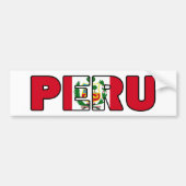 Peru Autoaufkleber (Vorne)