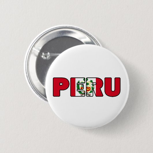 Peru Button (Vorne & Hinten)