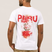 Peru Campeon 2011 - Aufkleber InKa1821 T-Shirt (Rückseite)