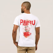 Peru Campeon 2011 - Aufkleber InKa1821 T-Shirt (Schwarz voll)