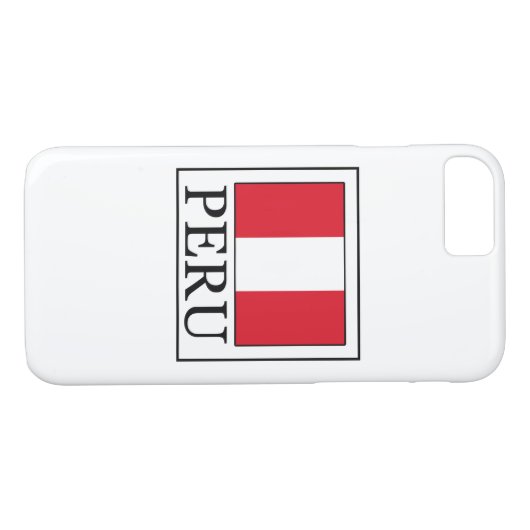 Peru Case-Mate iPhone Hülle (Rückseite (Horizontal))
