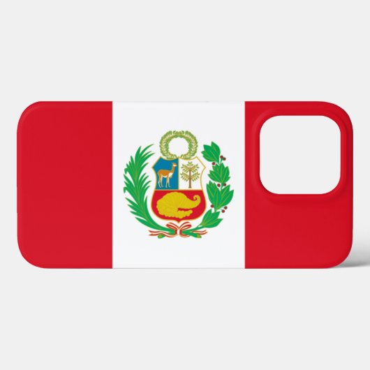 Peru Case-Mate iPhone Hülle (Rückseite (Horizontal))