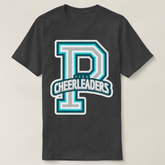 Peru Cheerleader T-Shirt (Design vorne)