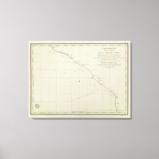 Peru, Chile Leinwanddruck (Vorderseite)