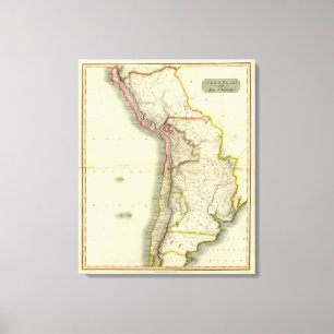 Peru, Chili, La Plata 2 Leinwanddruck