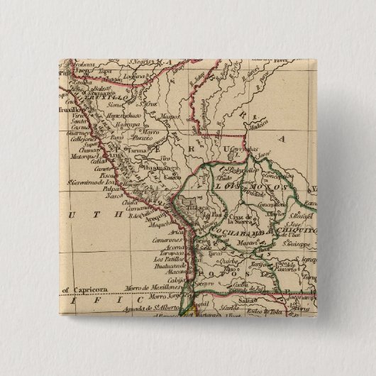 Peru, Chili, La Plata Button (Vorderseite)