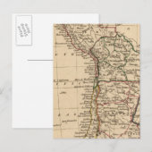 Peru, Chili, La Plata Postkarte (Vorne/Hinten)