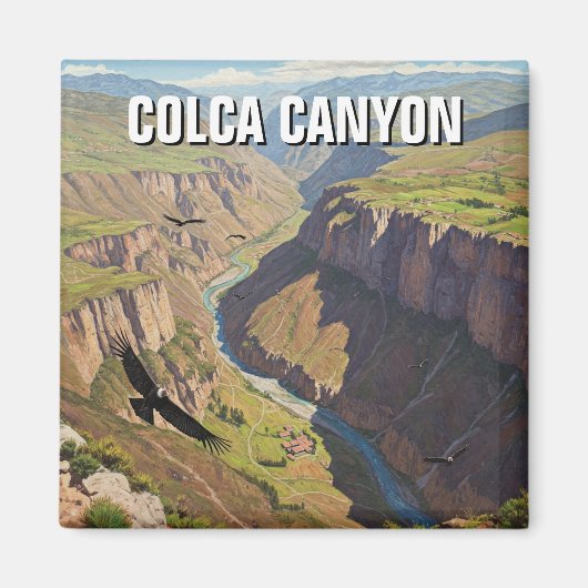Peru Colca Canyon Magnet (Vorne)