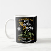Peru Cusco Machu Picchu Llama Jersey Kaffeetasse (Links)