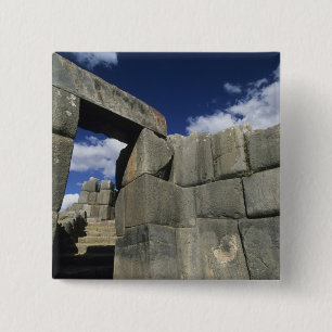 Peru, Cuzco, Festung Sacsayhuaman, gutes Beispiel Button