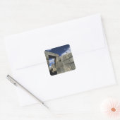 Peru, Cuzco, Sacsayhuaman Festung, gutes Beispiel Quadratischer Aufkleber (Umschlag)