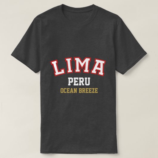 Peru Dark Style T-Shirt (Design vorne)
