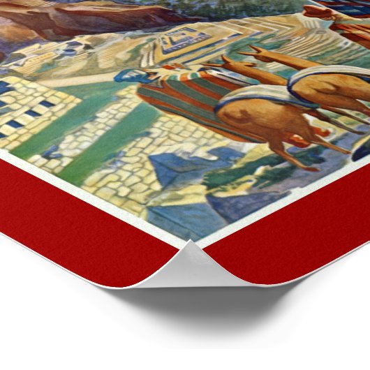 Peru der Inkas Poster (Ecke)