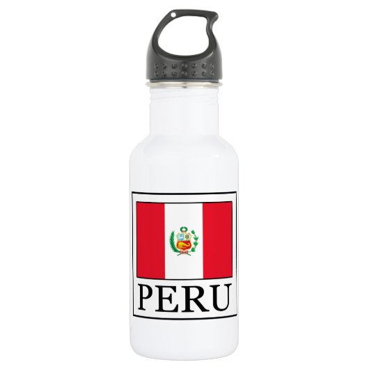 Peru Edelstahlflasche (Vorderseite)