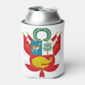 Peru-Emblem Dosenkühler (Kanne Vorderseite)