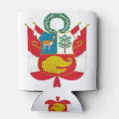 Peru-Emblem Dosenkühler (Rückseite)