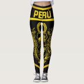 Perú Emblem Leggings (Vorderseite)