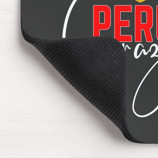 Peru en mi Corazon Peruvian Pride Mousepad (Ecke)
